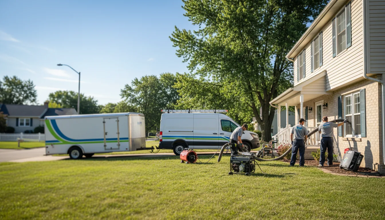 Flooded Basement Restoration And Cleanup With Repair in Gunlock, KY near me